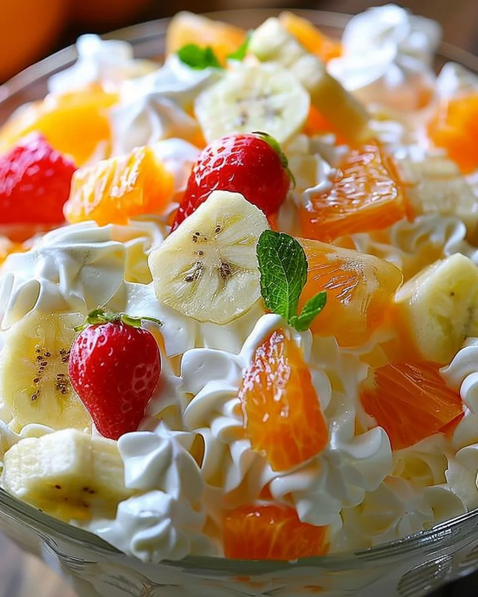Hawaiian Fruit Salad With Cool Whip