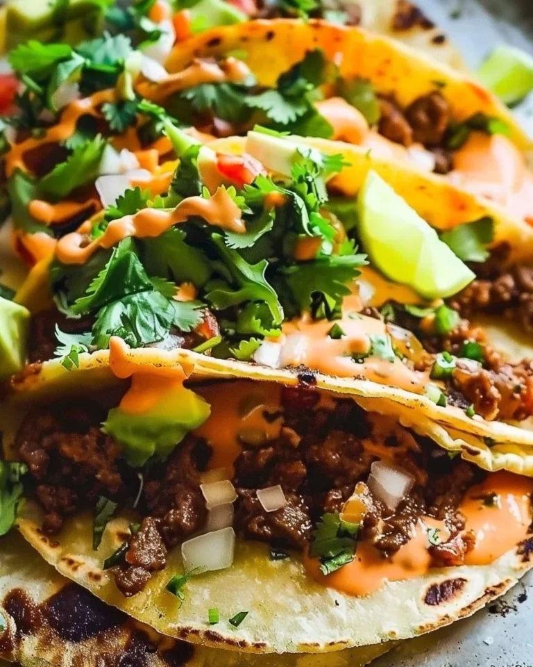 Delicious spread of best smash tacos with vibrant toppings and flavors