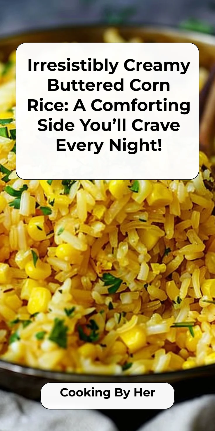 Buttered Corn Rice Recipe