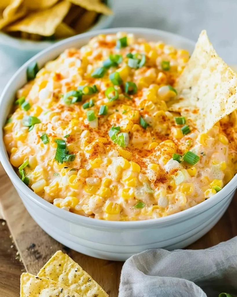 Delicious Easy Crack Corn Dip served in a bowl