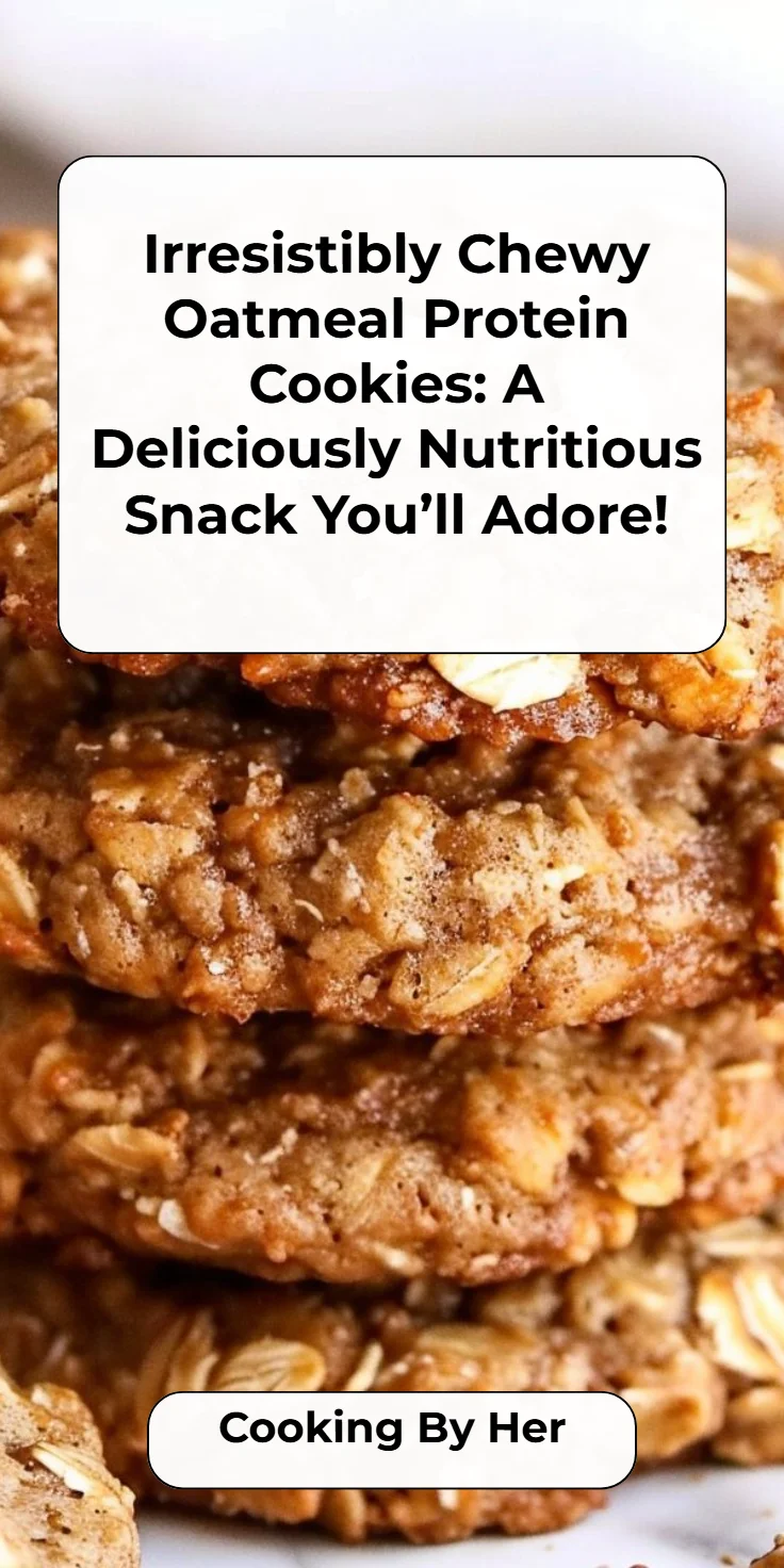 Protein-Packed Oatmeal Cookies