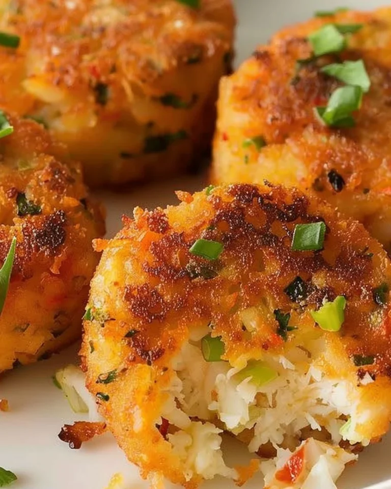 Delicious homemade fish cakes ready to be served with a side salad.