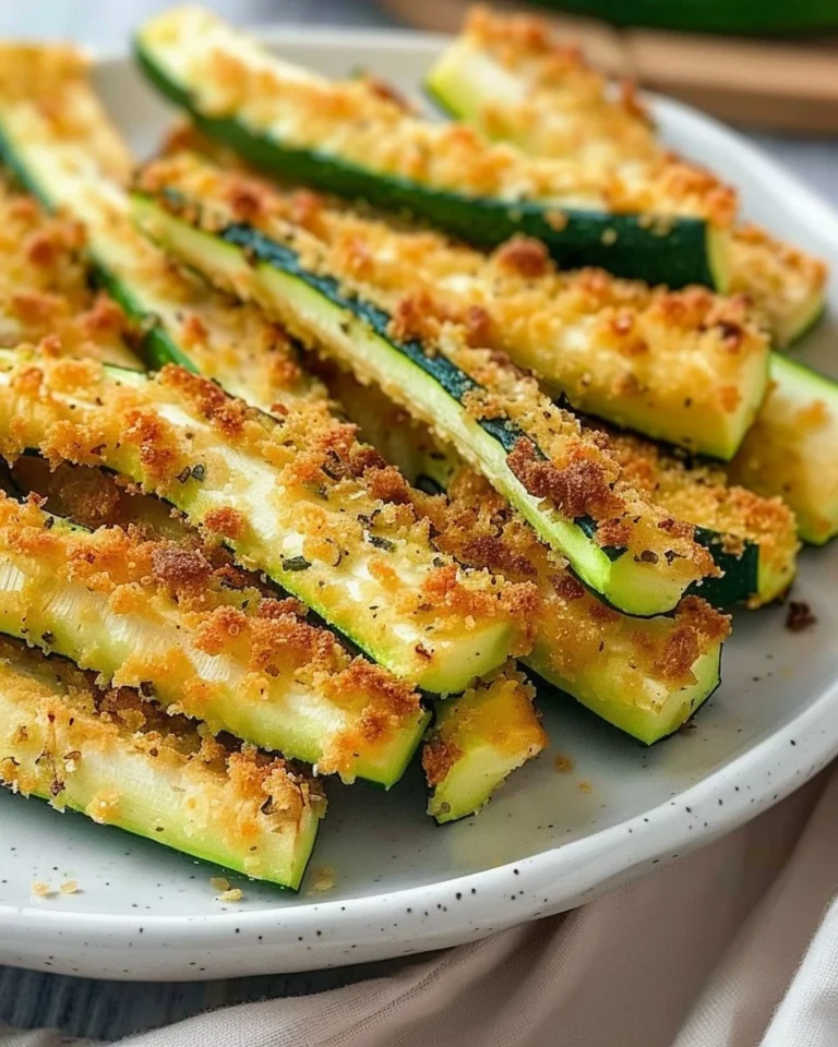 Bowl of crispy Keto Zucchini Fries, gluten-free and low-carb side dish