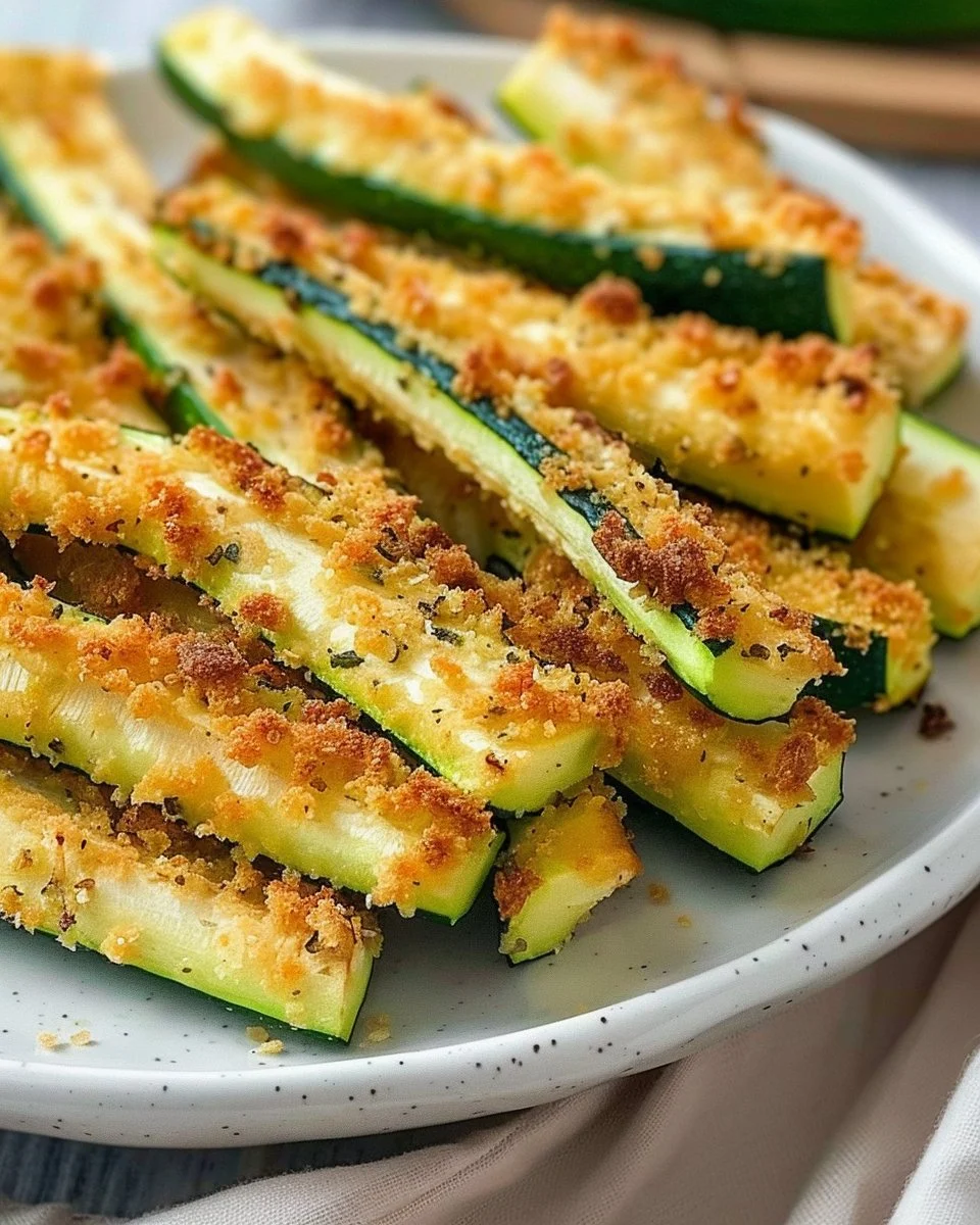 Bowl of crispy Keto Zucchini Fries, gluten-free and low-carb side dish